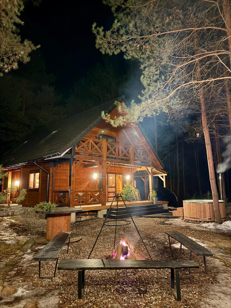 Łosia Chata House in Belarus