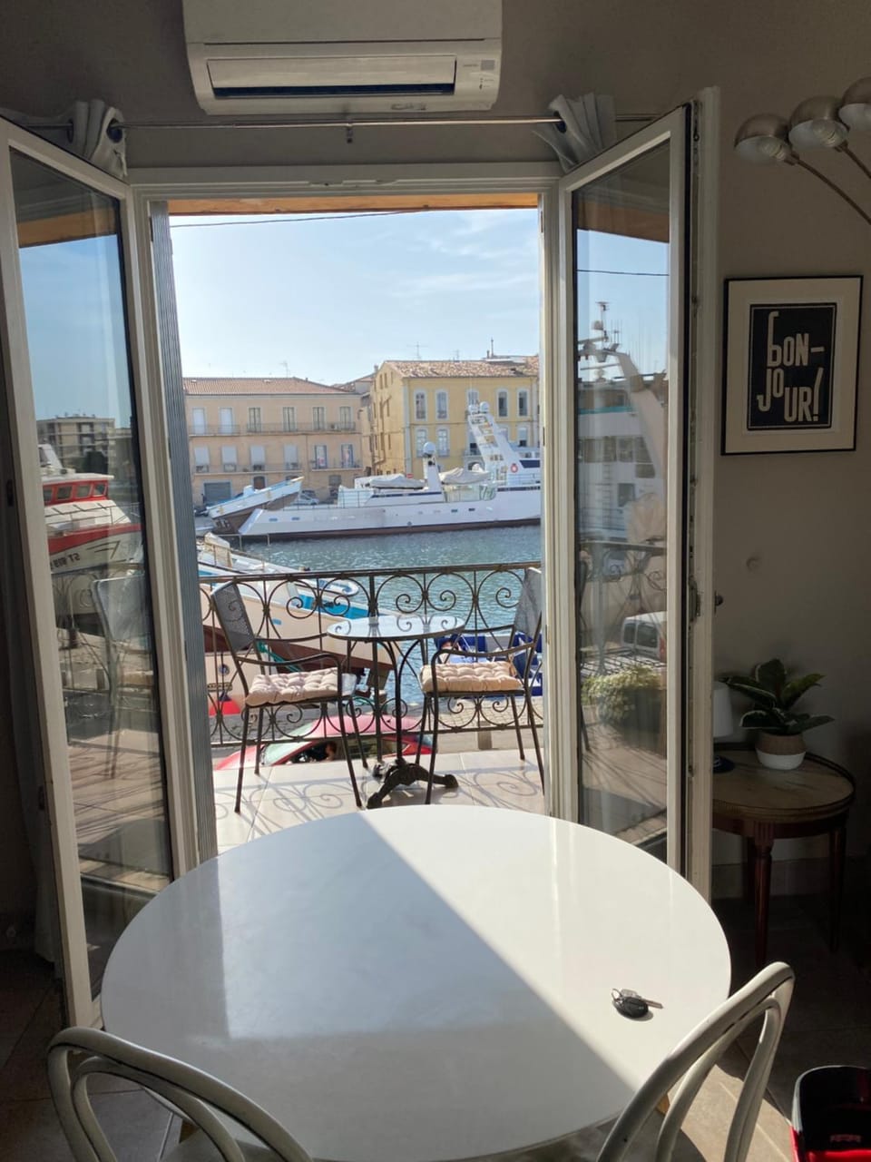 Balcony/Terrace, Dining area, City view