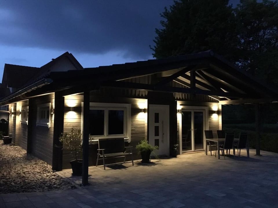 Patio, Night, Balcony/Terrace, Seating area, On site