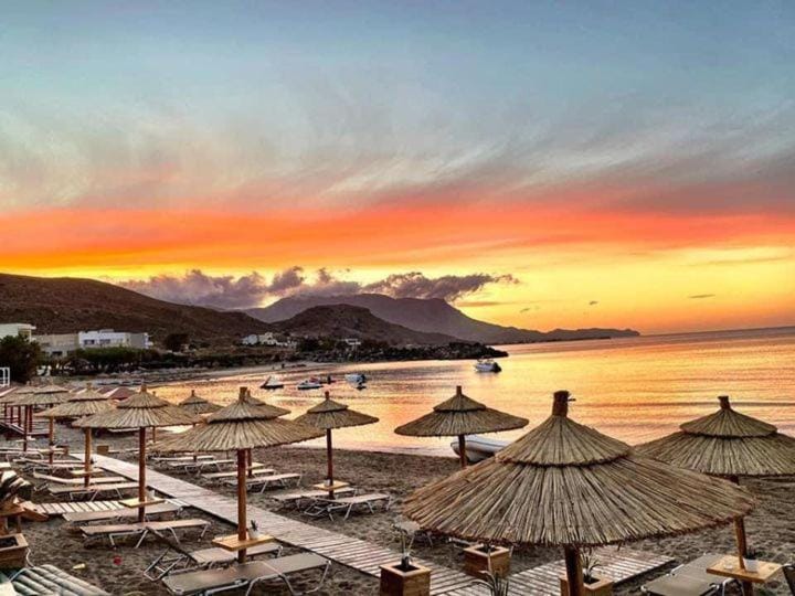 Nearby landmark, Day, Natural landscape, Beach, Sea view, Sunset, sunbed