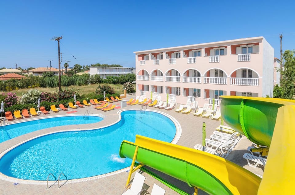 Property building, Aqua park, Swimming pool