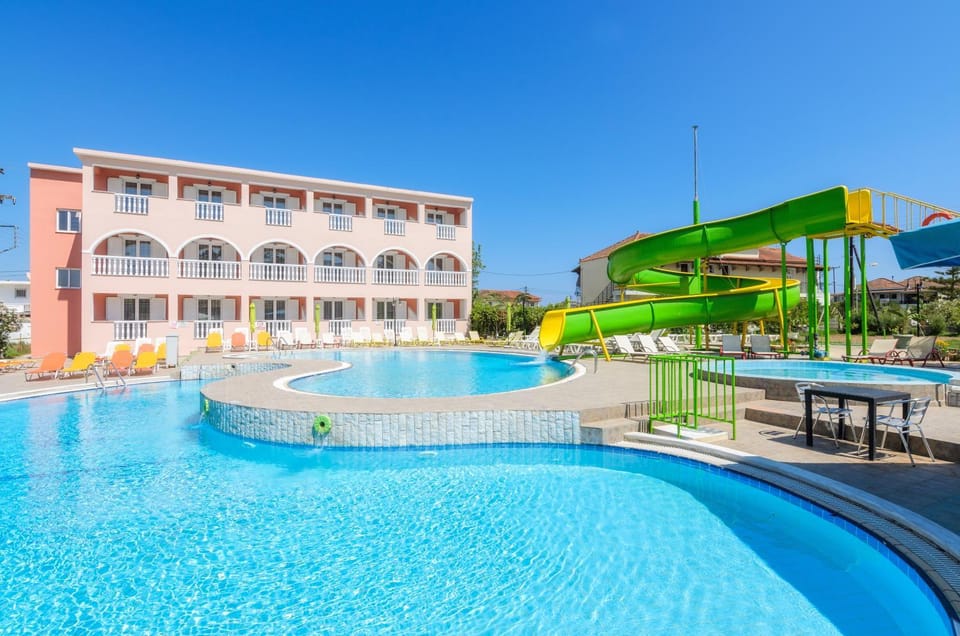 Property building, Aqua park, Swimming pool