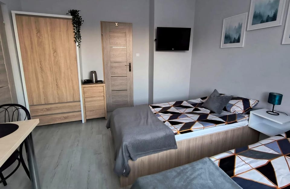 Bed, TV and multimedia, Photo of the whole room