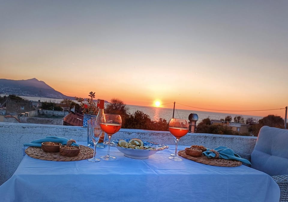 Sea view, Sunset