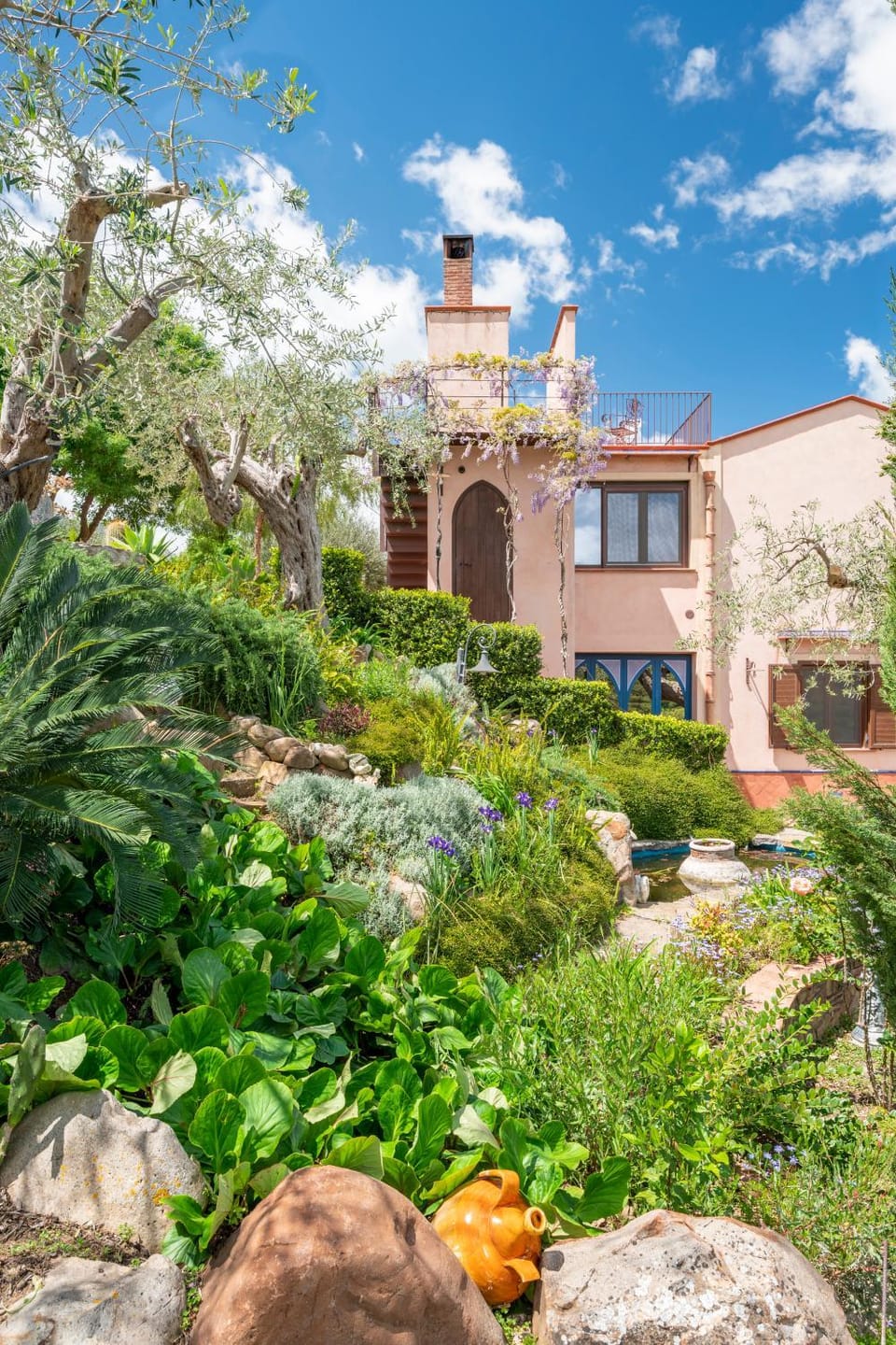 Natural landscape, Garden, Garden view