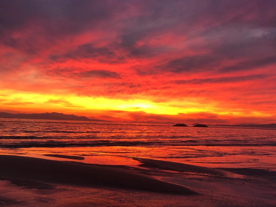 Beach, Sunset