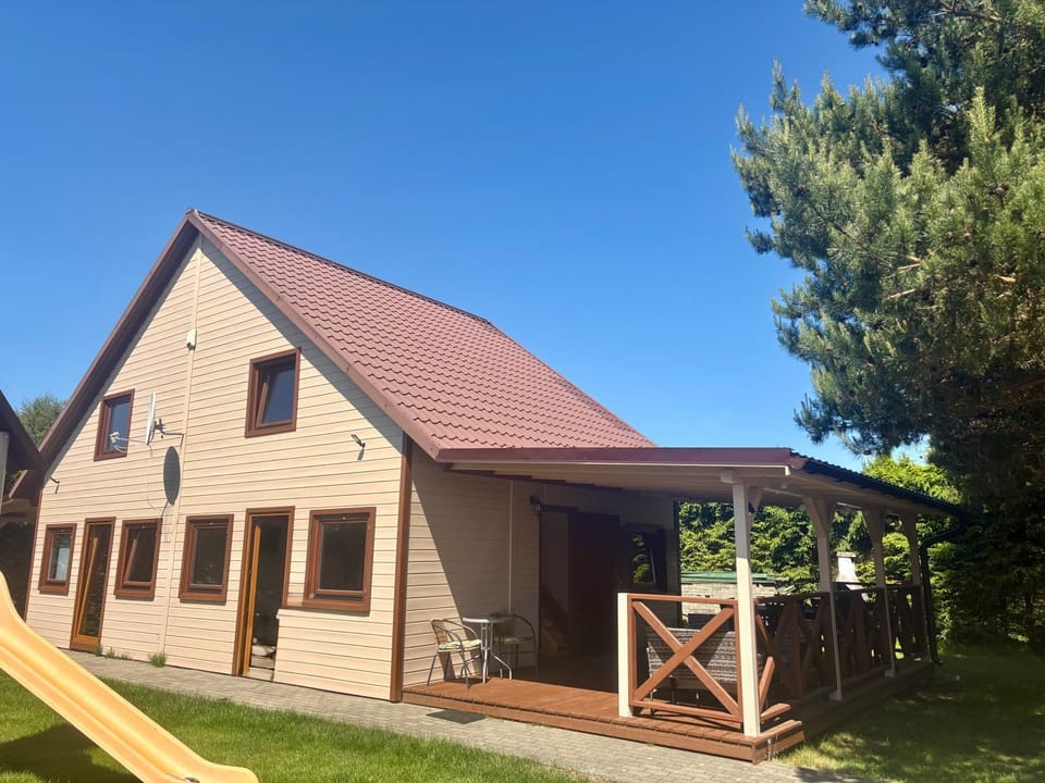 Domek letniskowy Młyn Nature lodge in Pomeranian Voivodeship