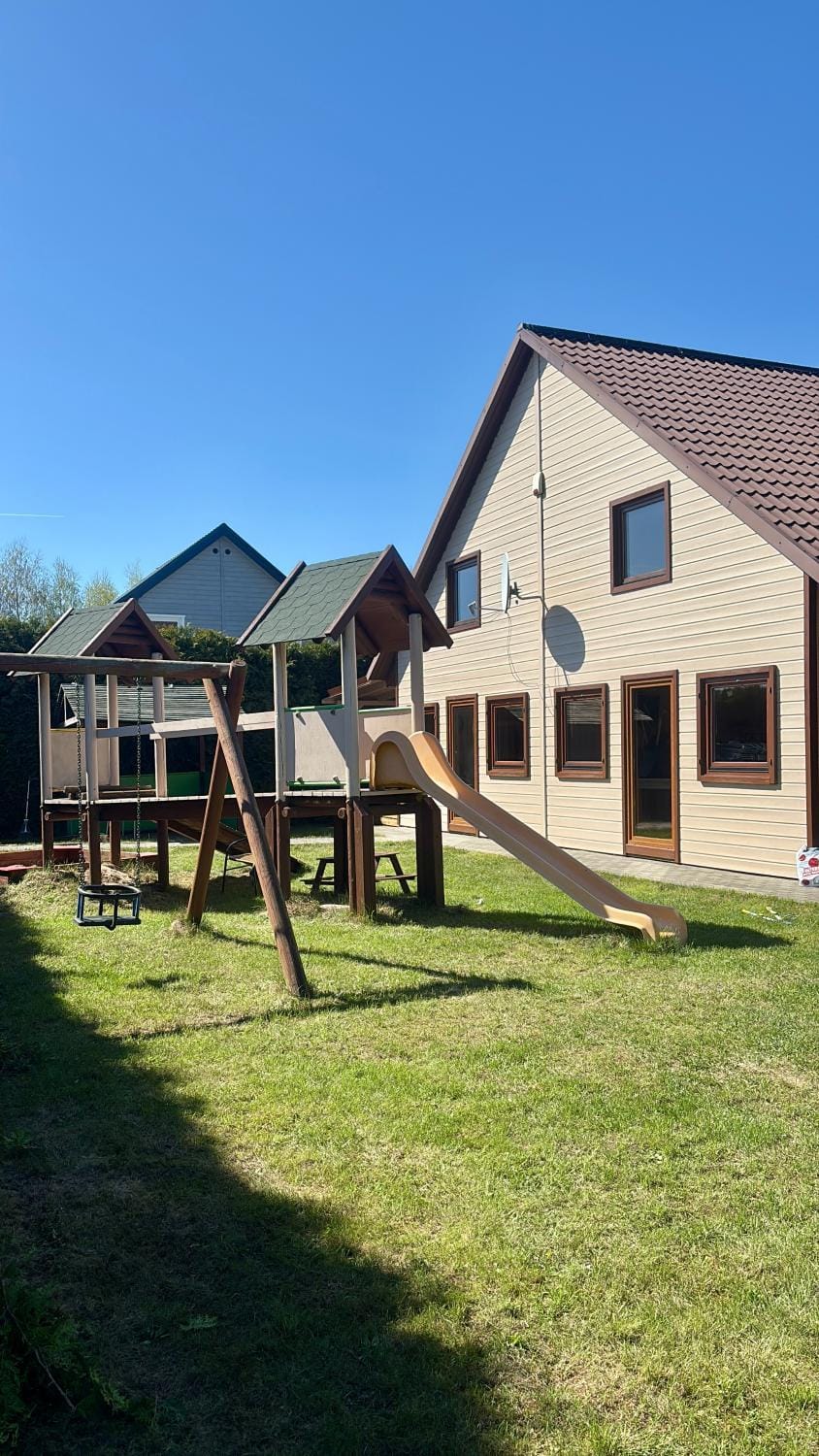 Domek letniskowy Młyn Nature lodge in Pomeranian Voivodeship