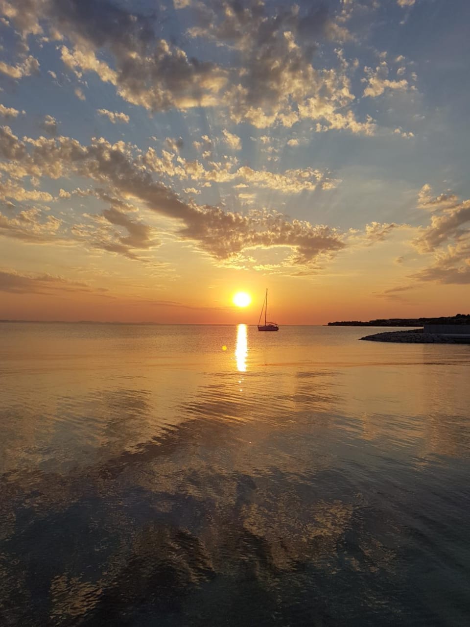 Natural landscape, Sunset