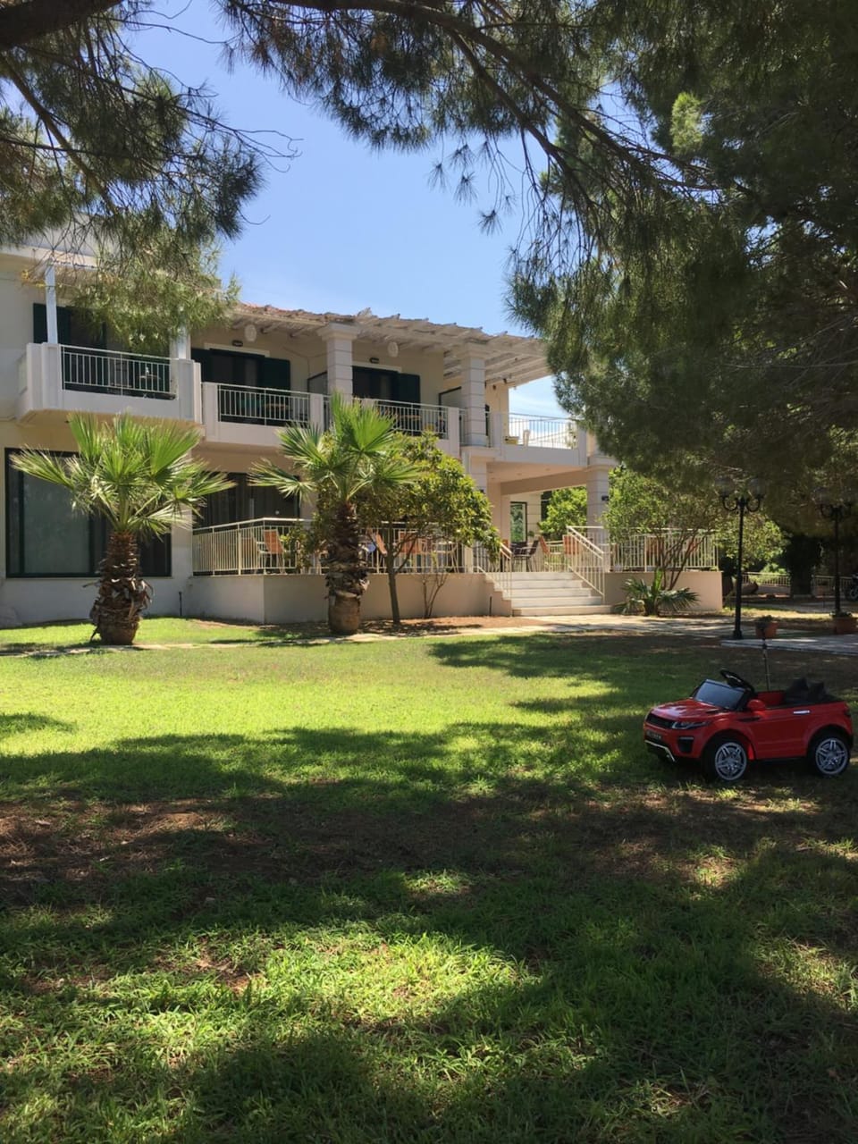 Property building, Garden view