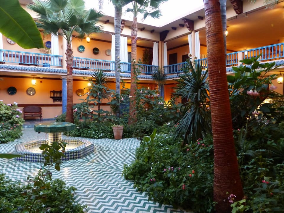 Property building, Patio