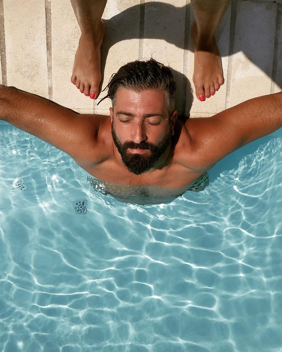People, Swimming pool