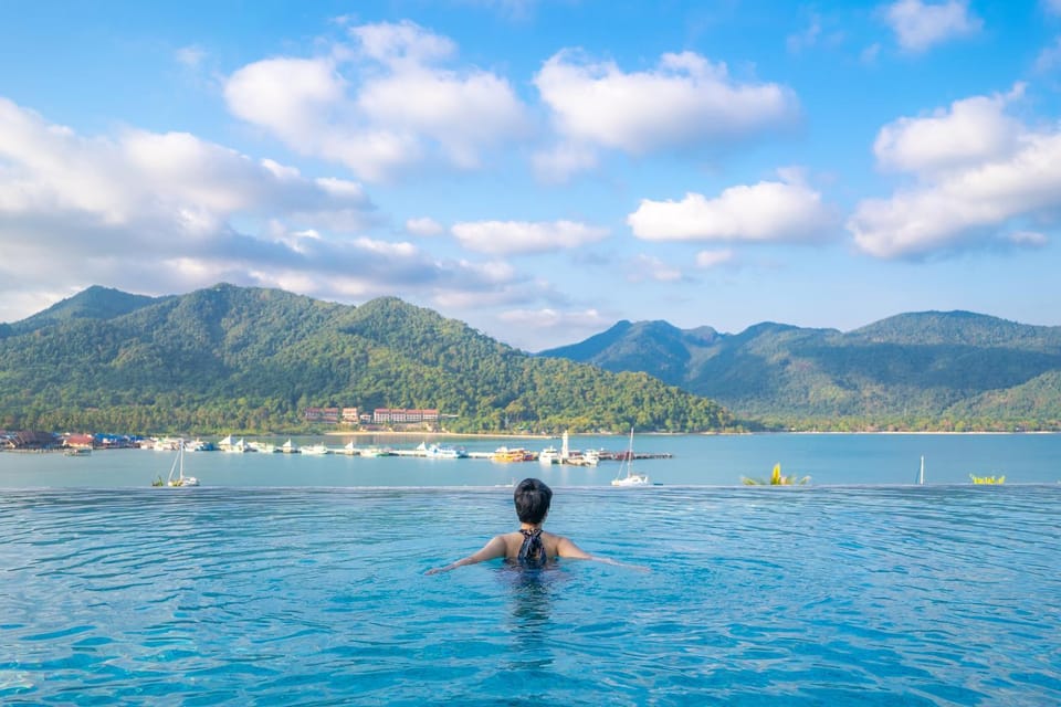 Landmark view, Mountain view, Pool view, Sea view, Swimming pool
