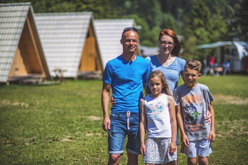 Camp Podljubelj Campground/ 
RV Resort in Carinthia, Austria