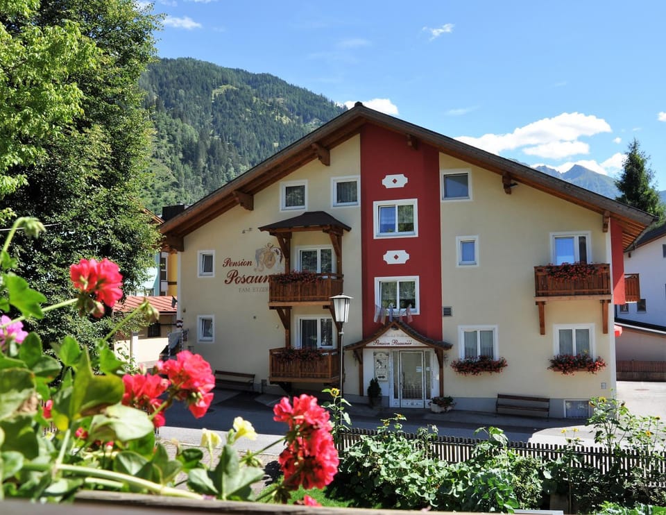 Property building, Facade/entrance, Spring, Natural landscape, Summer, Mountain view