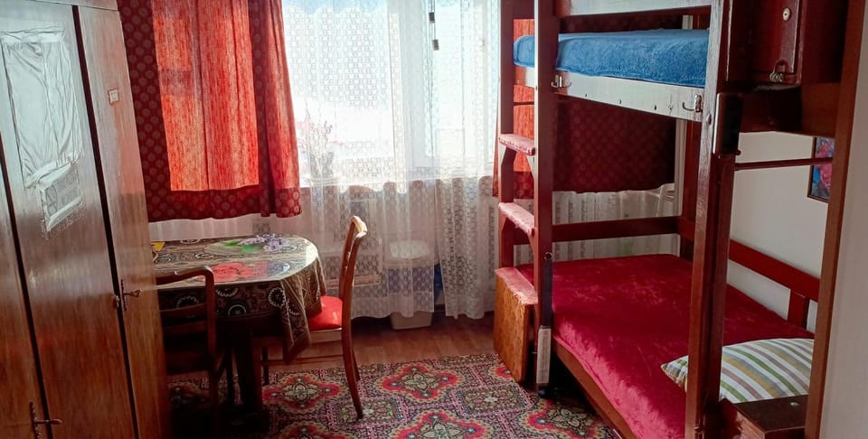 Quiet street view, furniture