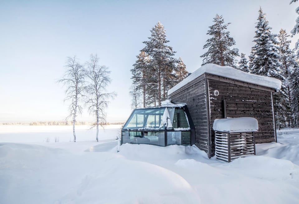Property building, Natural landscape, Winter