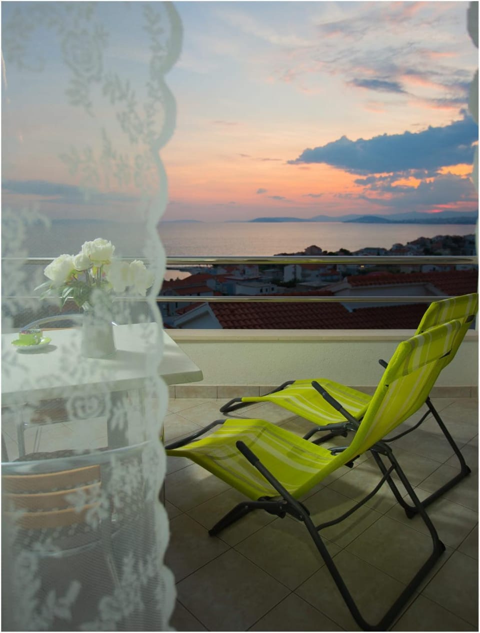 Balcony/Terrace, City view, Sea view