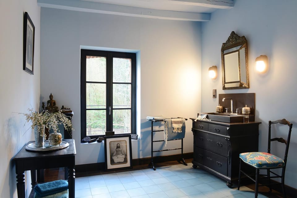 Bathroom, Garden view