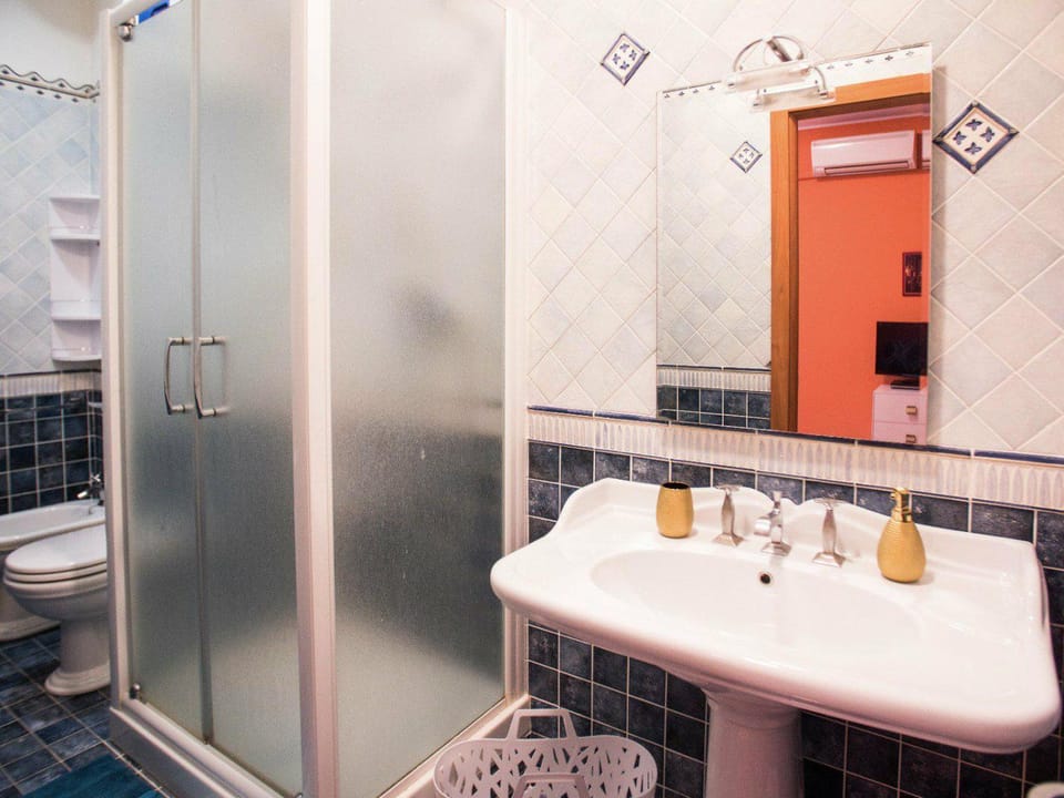 Shower, Toilet, Bathroom, Bedroom, bidet, hair dryier, towels