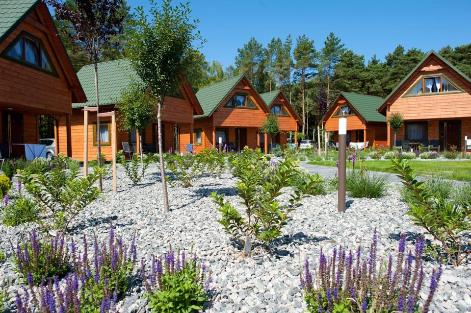 Domki drewniane Zem-Tourist House in West Pomeranian Voivodeship, Poland