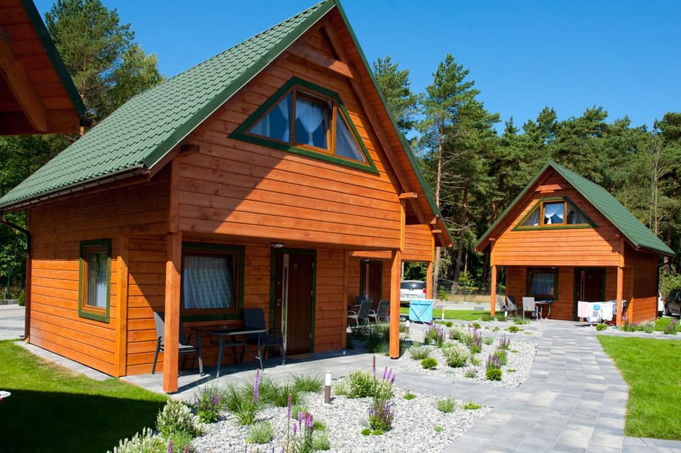 Domki drewniane Zem-Tourist House in West Pomeranian Voivodeship, Poland