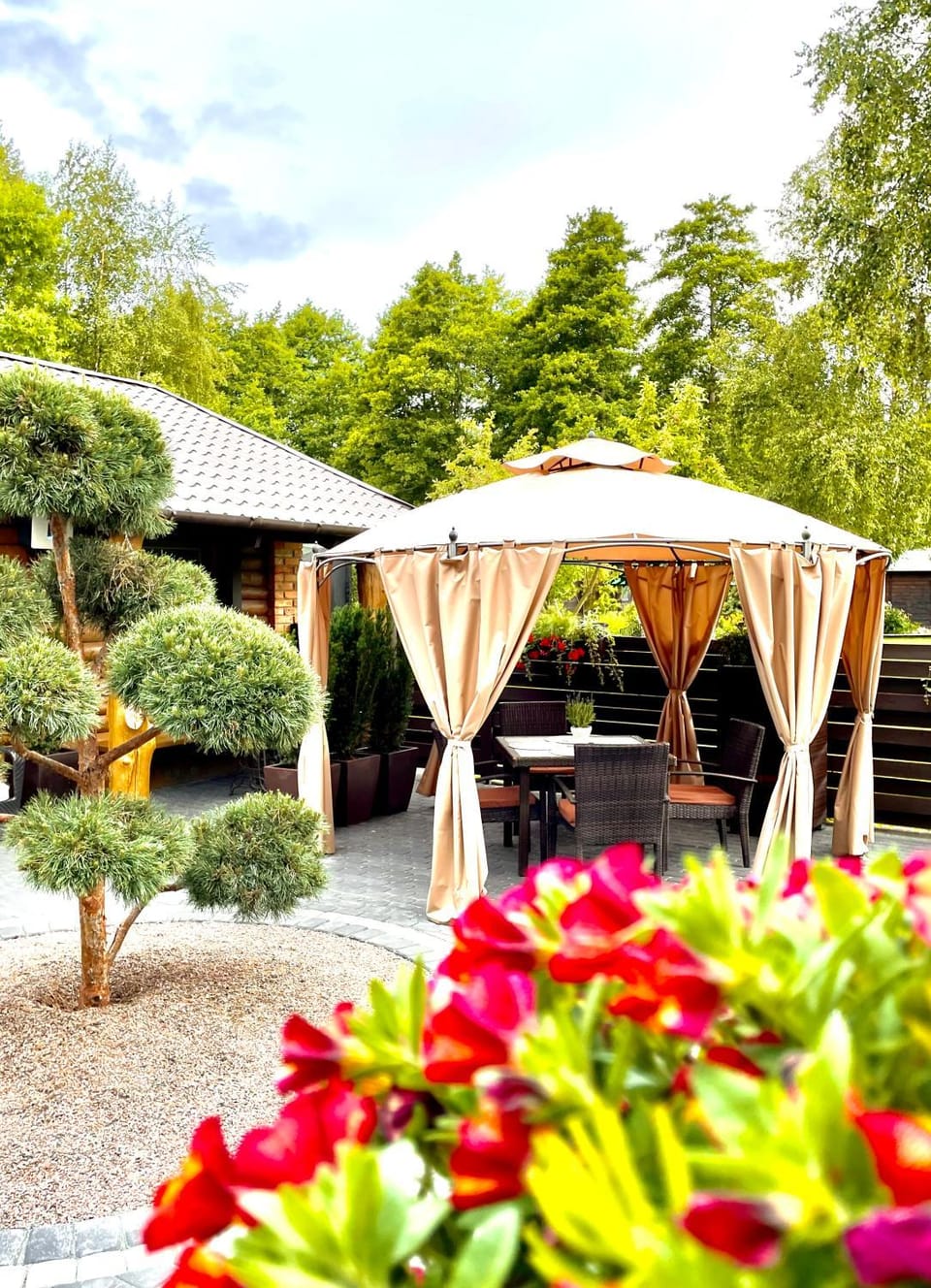 Day, Garden, Garden view