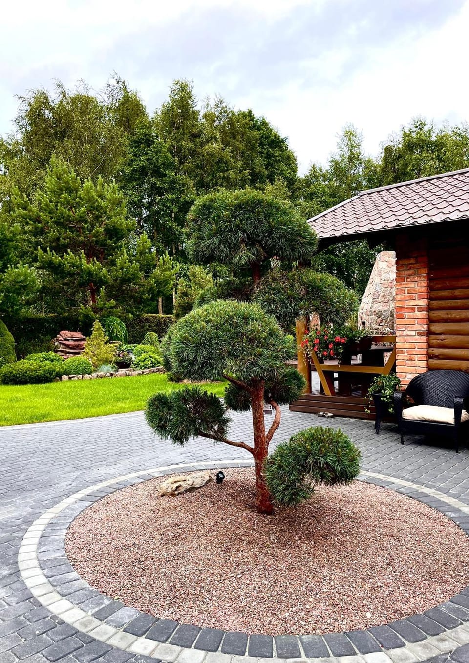 Property building, Day, Garden, Garden view