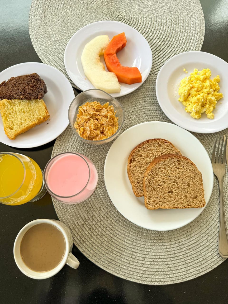 Buffet breakfast