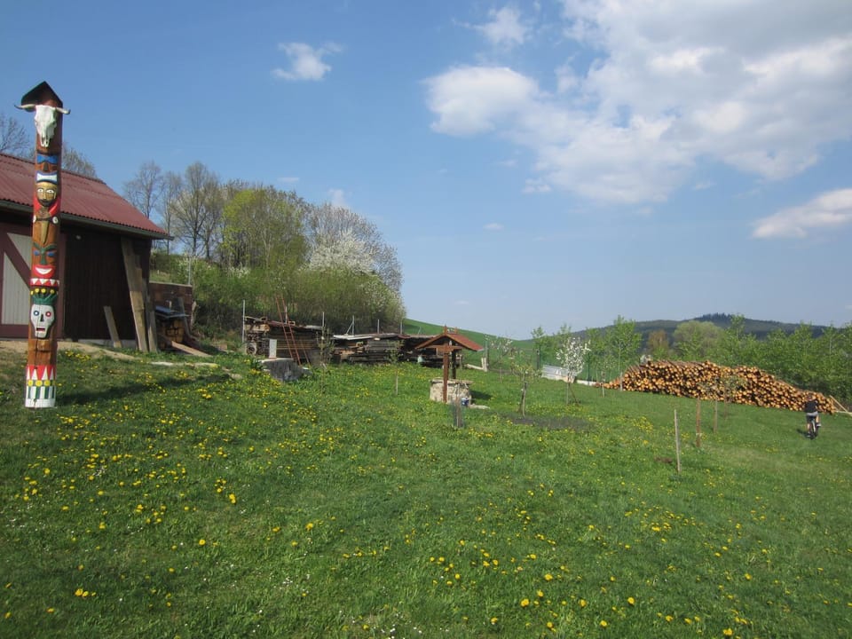 Šumavský domek v Záhoří House in South Bohemian Region