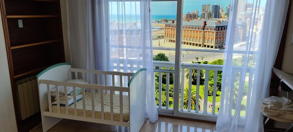 Sea view, cot