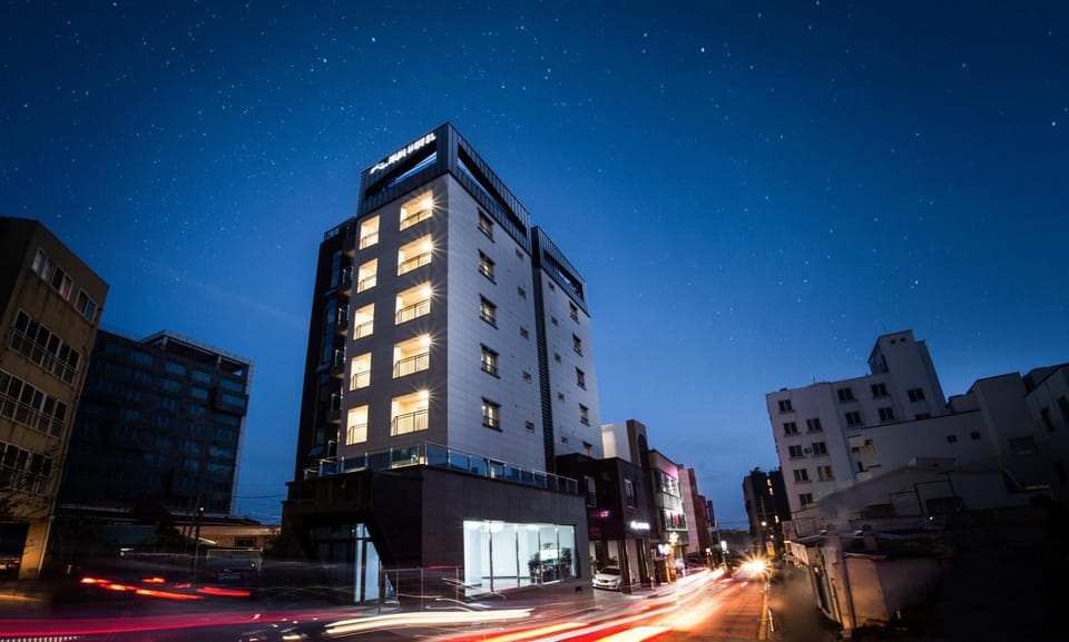 Property building, Night, City view