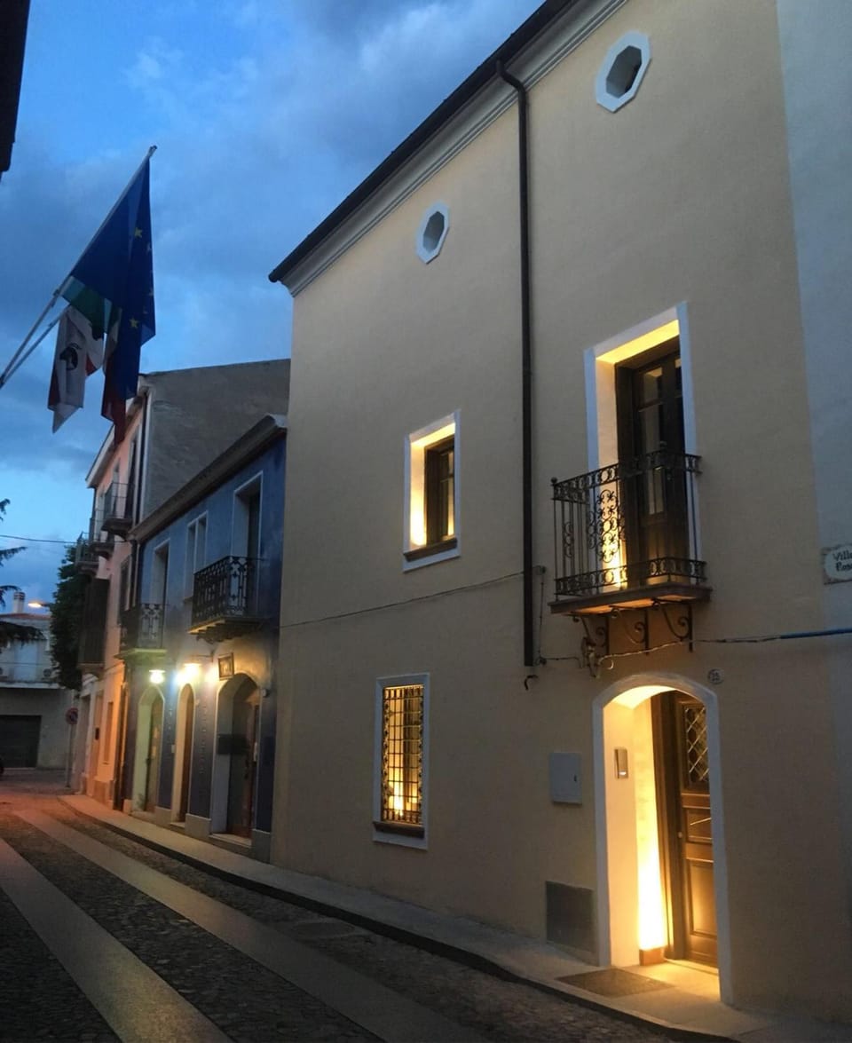 Property building, Night, Street view