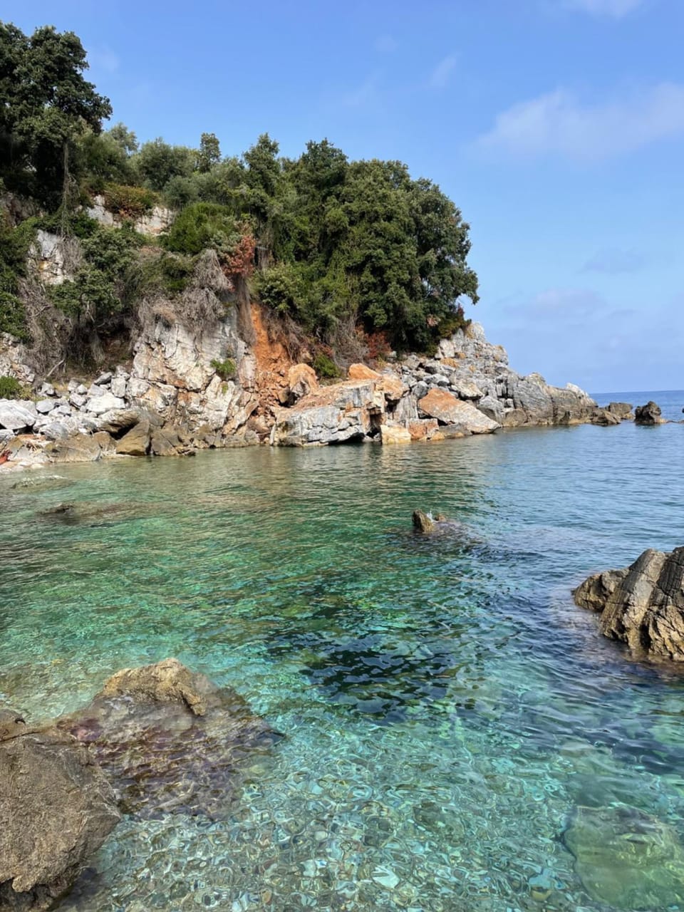 Natural landscape, Sea view