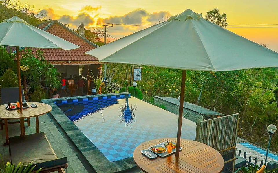 Natural landscape, Pool view, Swimming pool