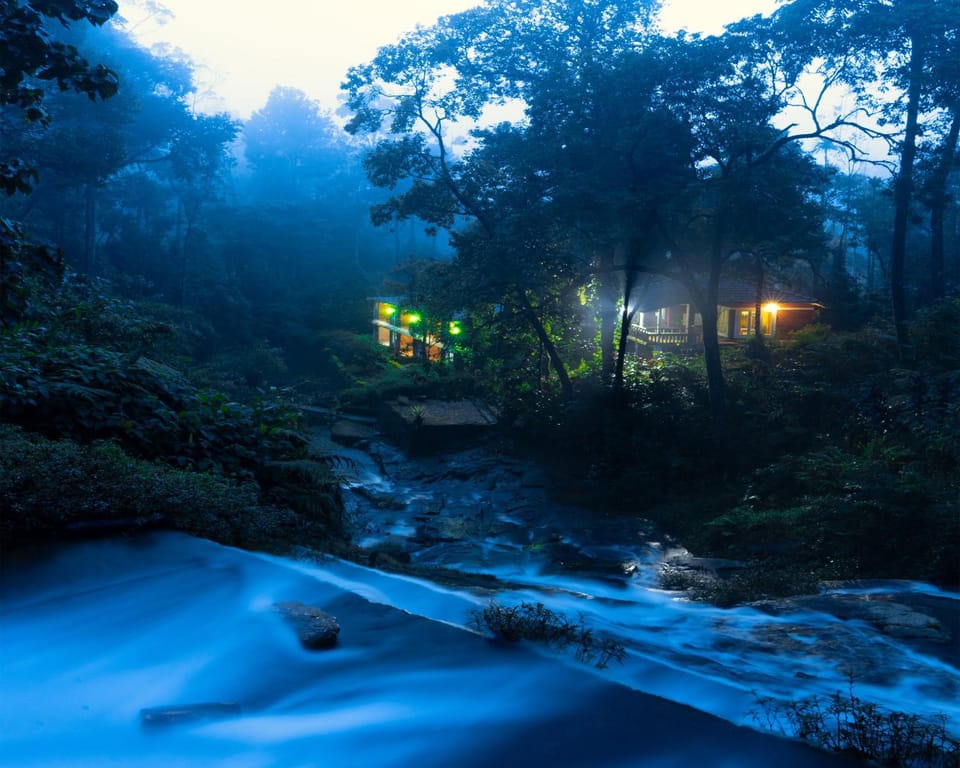 Nearby landmark, Natural landscape, Mountain view, River view