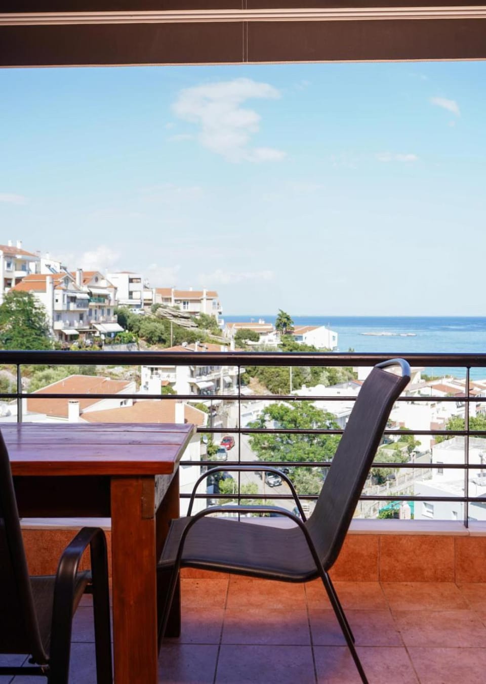 View (from property/room), Balcony/Terrace, Sea view