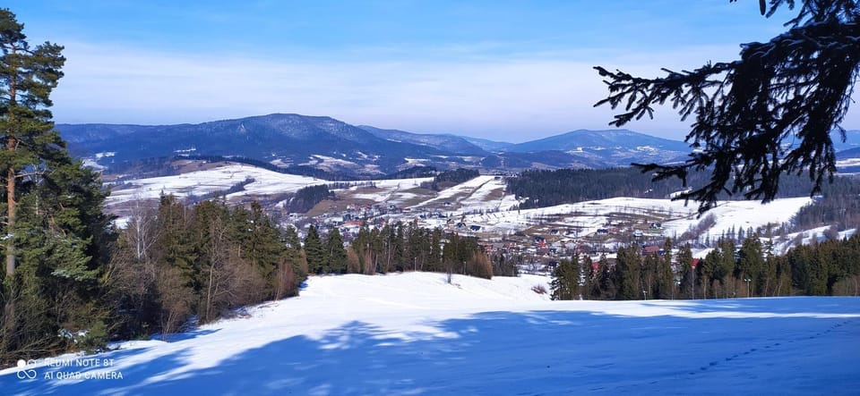 Natural landscape, Winter, Hiking, Mountain view