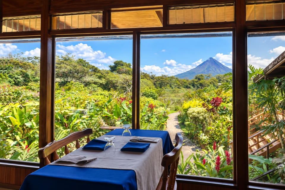 Nearby landmark, Restaurant/places to eat, Natural landscape, Garden, Garden view, Mountain view