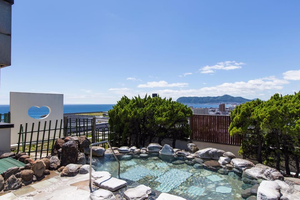 Natural landscape, Hot Spring Bath, Open Air Bath