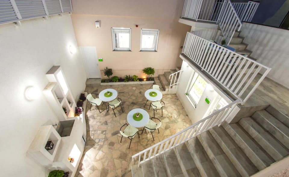 Spring, Night, Balcony/Terrace