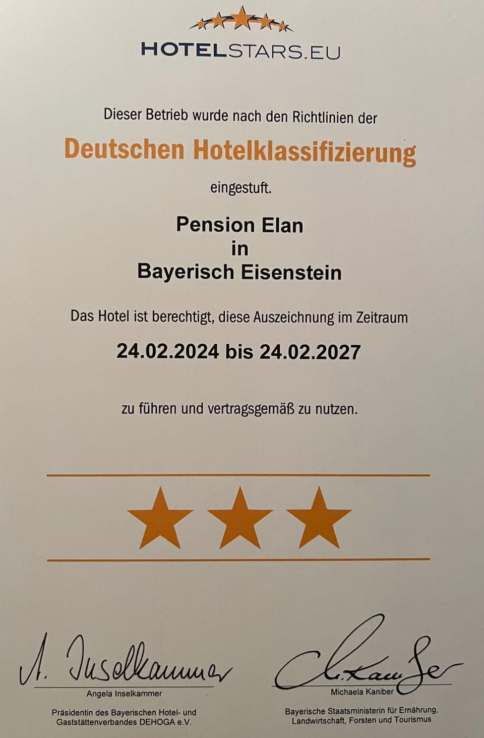 Certificate/Award