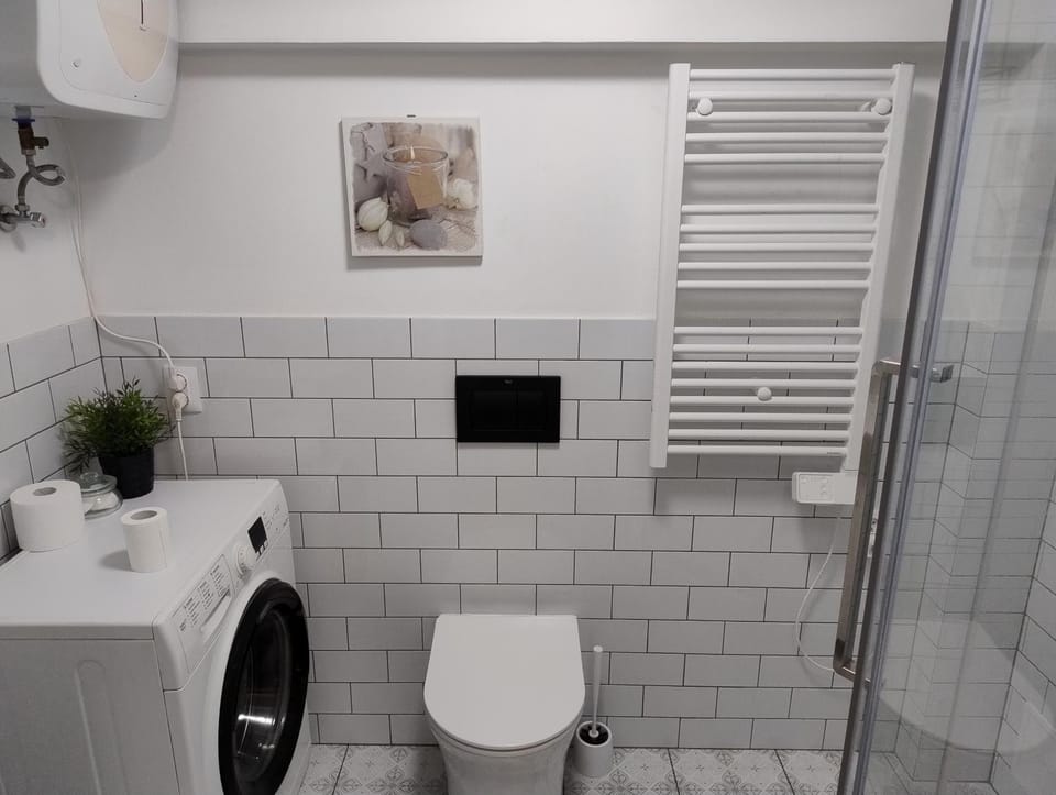Toilet, Bathroom, washing machine