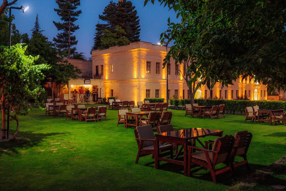 Property building, Spring, Night, Natural landscape, Garden, Seating area, Garden view