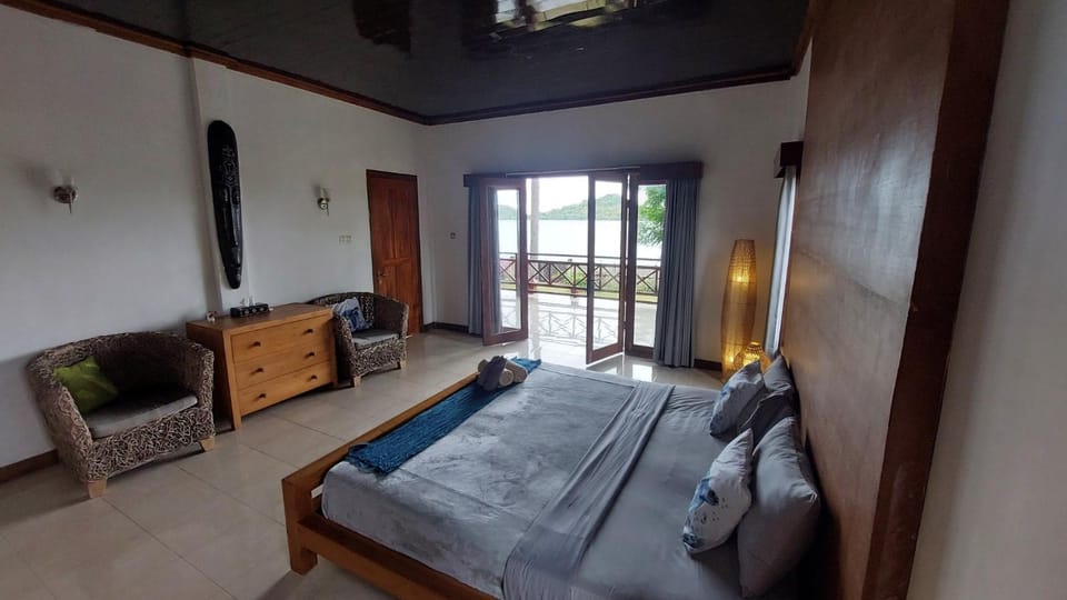 Bedroom, Sea view