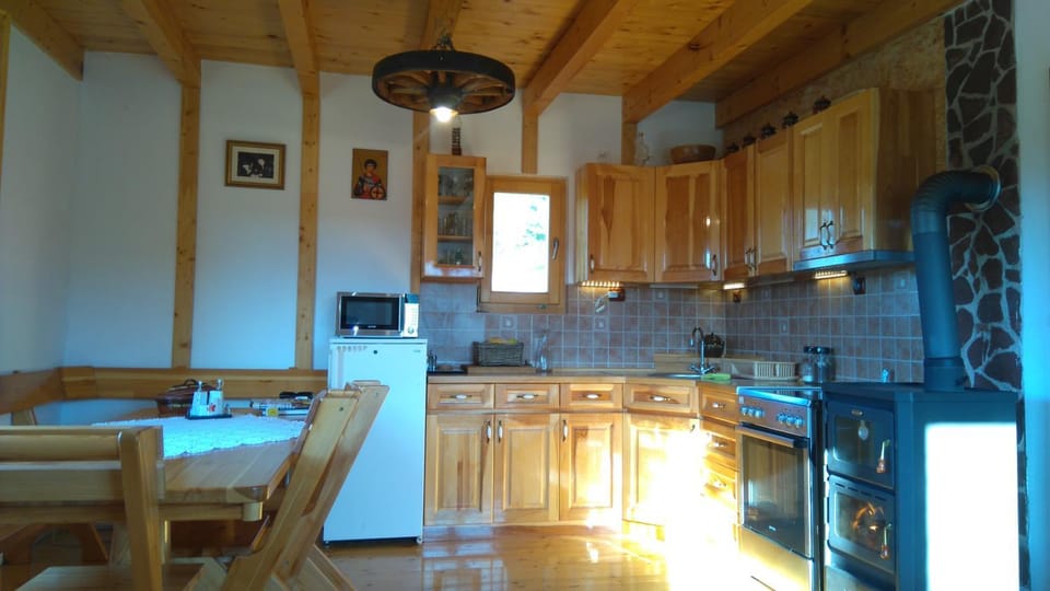Kitchen or kitchenette, Dining area