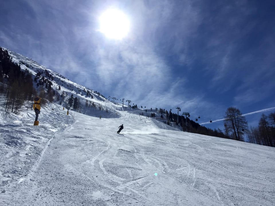 Winter, Skiing