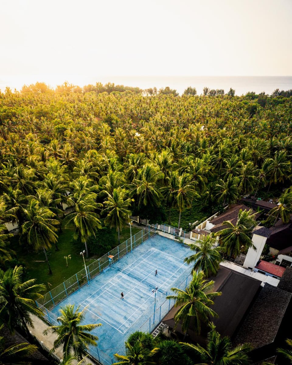 Bird's eye view, Fitness centre/facilities, Tennis court, Tennis court, Entertainment