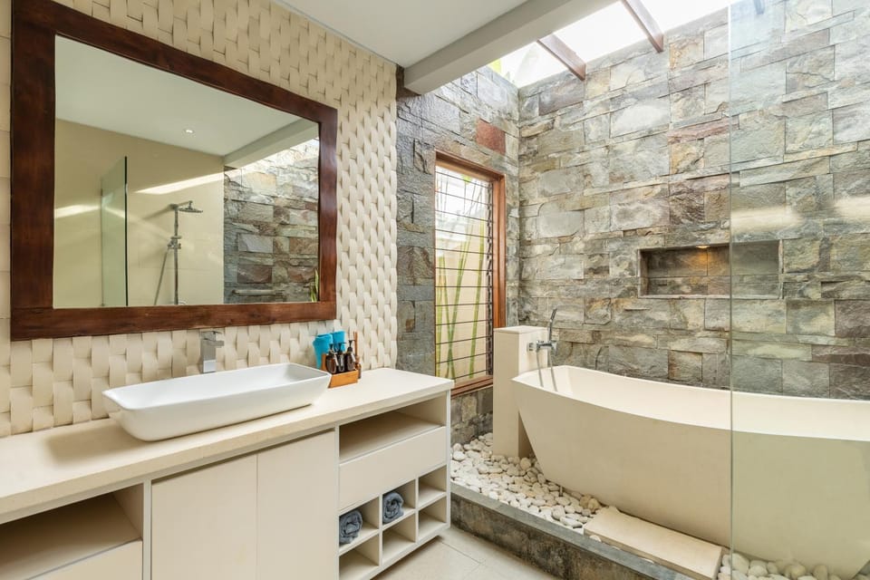 Shower, Bathroom, Bath, towels
