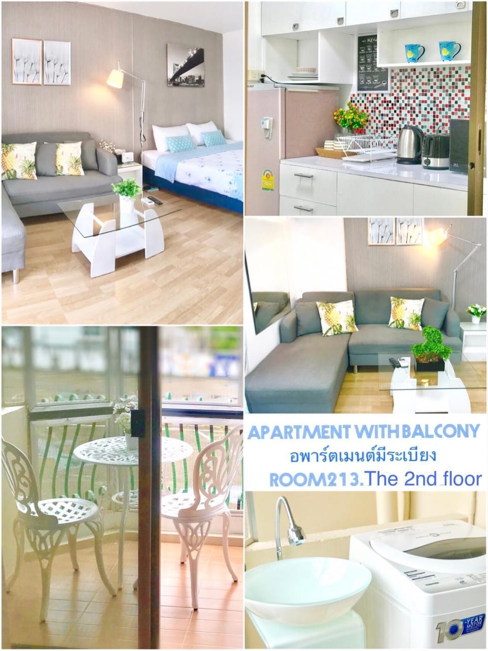 Cozy B at Nimman Studio Room in Condominium Apartment in Chiang Mai